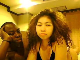 Pretty japanese webcam bi-atch pounds with ebony fellow